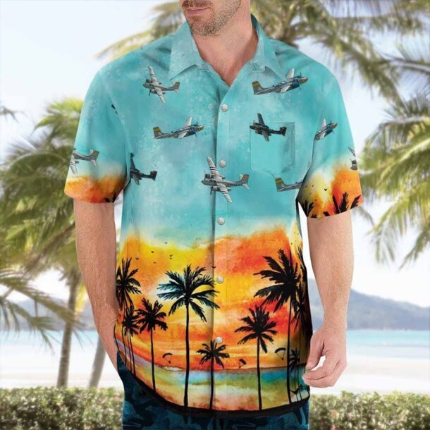A 26 Invader A26pocket Hawaiian Shirt Gs82k
