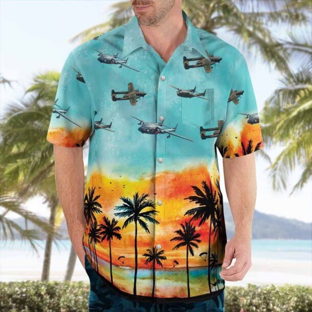 Ac 119 Gunship Ac119pocket Hawaiian Shirt Tm87b