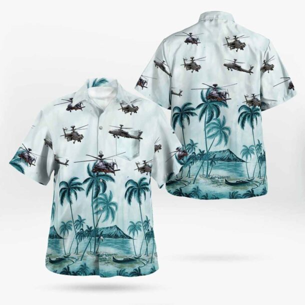 Ah 64 Apache Ah64pocket Hawaiian Shirt 9uupt