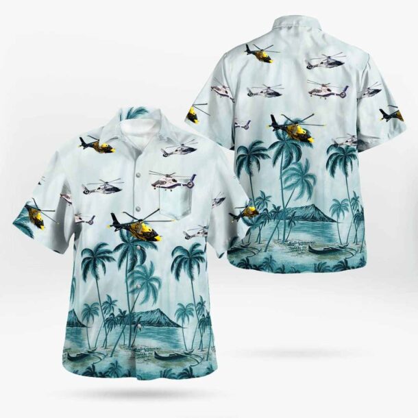 Airbus H 160 H160pocket Hawaiian Shirt Lu13q