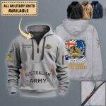 Alh Australian Light Horsequarter Zip Hoodie Kymrj