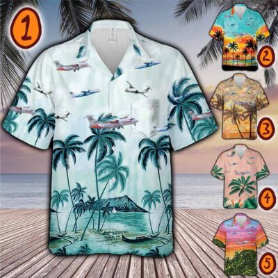 Atr 72 Atr 42pocket Hawaiian Shirt H3kig