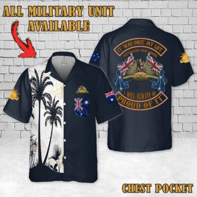 Australian Light Horse Alh Flag Hawaiian Shirt Btvdp