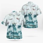 Beechcraft Baronpocket Hawaiian Shirt M54h9