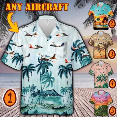 Britten Norman Bn 2 Islander Bn2pocket Hawaiian Shirt I0g7y