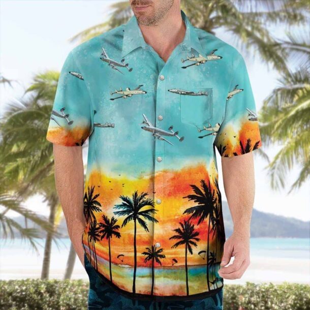 C 121 Constellation C121pocket Hawaiian Shirt C4gav