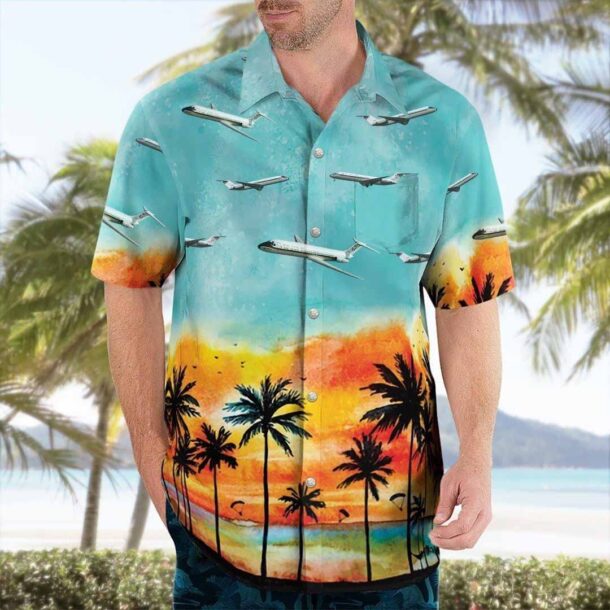 C 9b Skytrain Ii C9bpocket Hawaiian Shirt Jnq8h