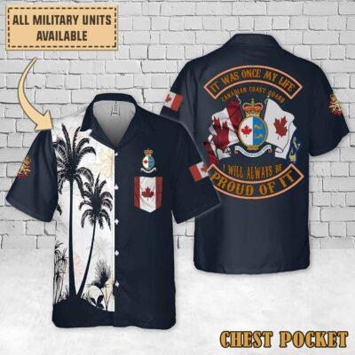 Ccg Canadian Coast Guardflag Hawaiian Shirt 8ku1a