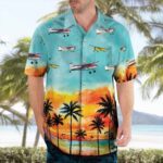 Cessna 185 Skywagonpocket Hawaiian Shirt Nx6ph