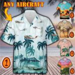 Cessna 207pocket Hawaiian Shirt Jqztu