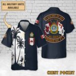 CFB Kingston Canadian Forces Base Kingston_Flag Hawaiian Shirt