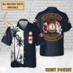 CFS Dana Canadian Forces Station Dana CAF_Flag Hawaiian Shirt