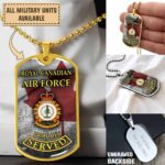 CFS Foymount Canadian Forces Station Foymount RCAF_Dogtag