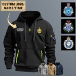 Custom Australian Policequarter Zip Hoodie J3lde