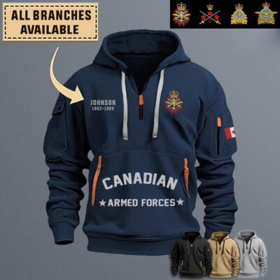 Custom Ca Branchesquarter Zip Hoodie M3yfs