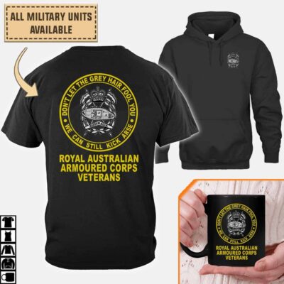 Custom Raac Royal Australian Armoured Corpscotton Printed Shirts Jyyk8