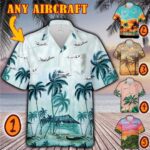 Dassault Falcon 8xpocket Hawaiian Shirt Nllck