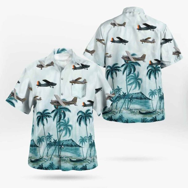 Dornier Do 28pocket Hawaiian Shirt 6updu