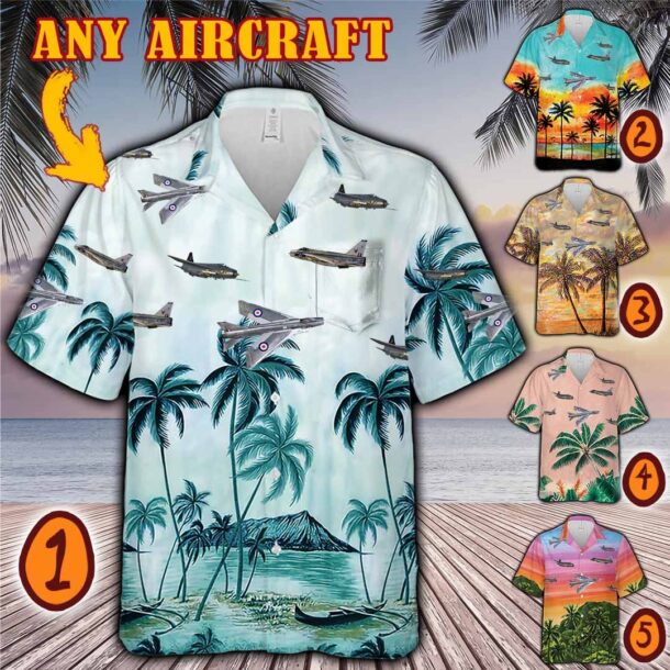 English Electric Lightning Pocket Hawaiian Shirt Ryu7a