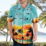 F 14 Tomcat Vf 11 Red Rippers F14 Navypocket Hawaiian Shirt Z4aaw