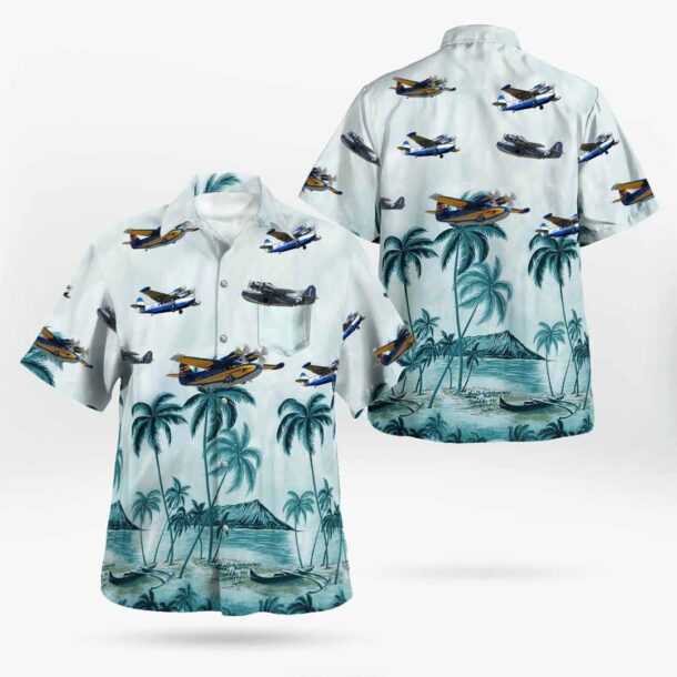 G 21 Goose G21pocket Hawaiian Shirt 608op