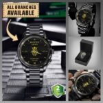Hammond's Regiment of Foote_Military Black Wrist Watch
