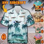 Hawker Siddeley Hs 748pocket Hawaiian Shirt 5wds6