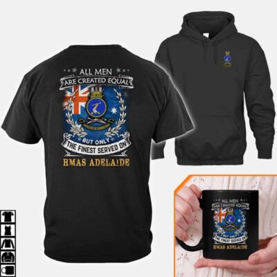 Hmas Adelaide Cotton Shirts Ocn4e