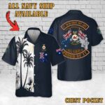 HMAS Hobart (DDG 39)_Flag Hawaiian Shirt