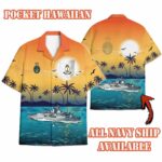 HMAS Parramatta (FFH 154)_Sunset Hawaiian Shirt