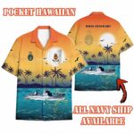 HMAS Stalwart (D 215)_Sunset Hawaiian Shirt