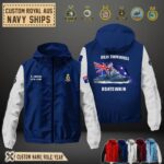 Hmas Toowoomba Ffh 156flag Windbreaker Jackets1 Ssm53