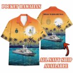 HMAS Warramunga (FFH 152)_Sunset Hawaiian Shirt