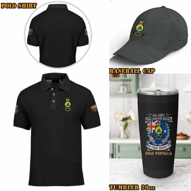 Hmas Westralia Cotton Shirts A3252