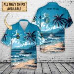 HMAS Aware_Art Print Pocket Hawaiian Shirt