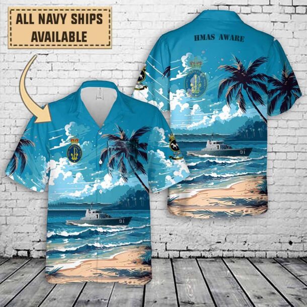 Hmasawareart Print Pocket Hawaiian Shirt Exa5x
