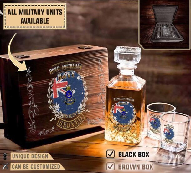 Hmasbalikpapanmilitary Decanter Set Jtrci