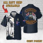 HMAS Farncomb_Flag Hawaiian Shirt