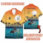 HMAS Rankin_Sunset Hawaiian Shirt