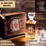 Hmcs Annapolis Ddh 265military Decanter Set Pwnbo