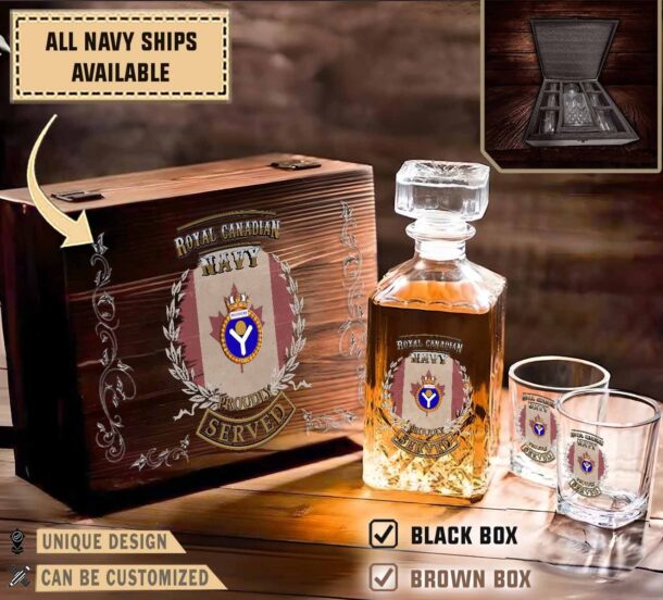 Hmcs Discoverymilitary Decanter Set Spmtr