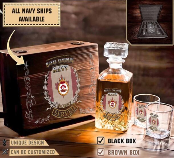 Hmcs Donnaconamilitary Decanter Set Ravrz