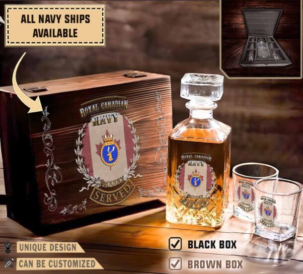 Hmcs Fraser Ddh 233military Decanter Set C4qkv
