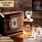 Hmcs Fredericton Ffh 337military Decanter Set N1u36