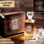 Hmcs Kootenay Dde 258military Decanter Set B2zzm