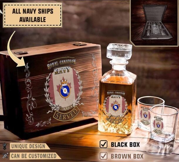 Hmcs Margaree Ddh 230military Decanter Set Skg3c