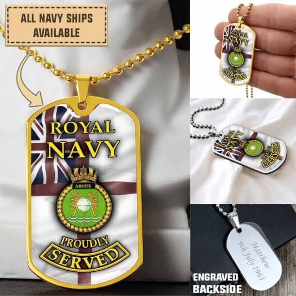 Hms Abdiel N21dogtag 2idnf