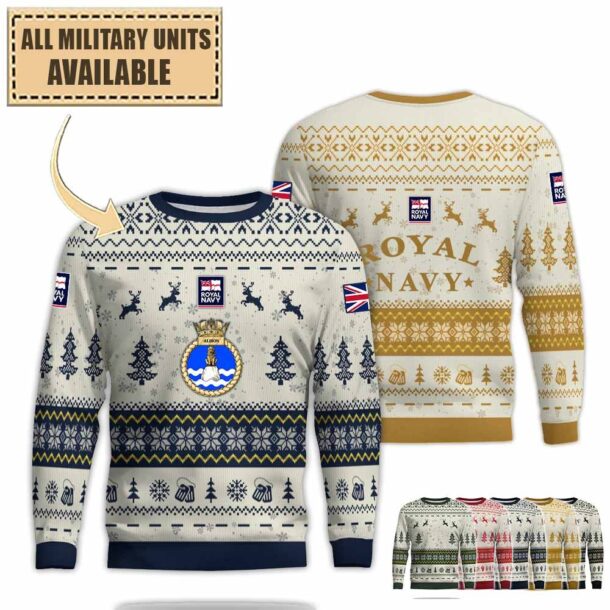 Hms Albion L14premium Ugly Sweater 6tfel