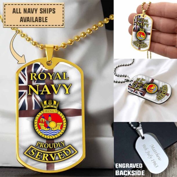 Hms Argonaut F56dogtag Zlrcd