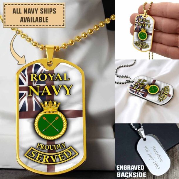 Hms Arrow F173dogtag Dxjoz